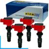 4 котушки запалювання для Mazda 6 Mazda 3 mazda 5 8 MPV CX7 MX5 Miata CX-7 MX-5 GS GT GX Grand Touring L4 2.0L 2.3L 2.5L 6M8G-12A366