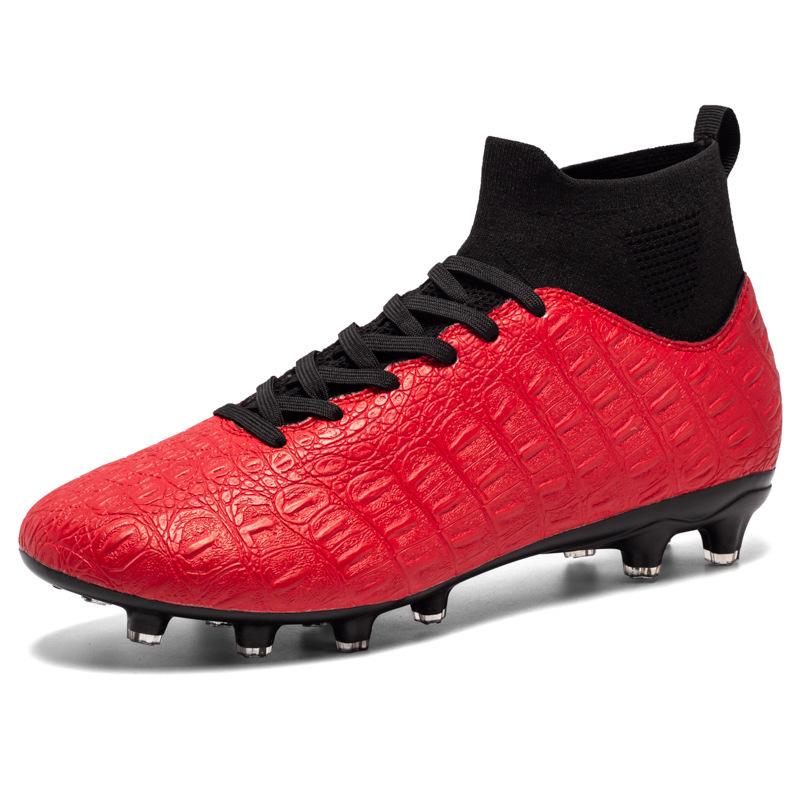 Football Shoes Men's High Top Shoes Spring Sports Youth Students Foreign Trade Competition Women's Spikes Large Size Training