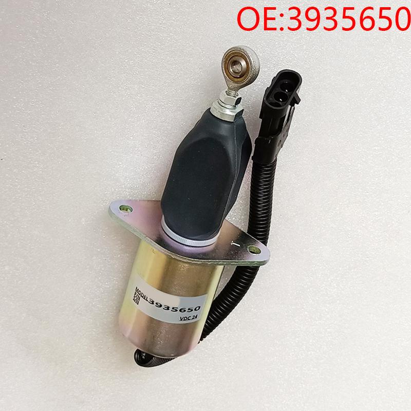 For 3935650 Dieselbrandstof Uitgeschakeld Magneetventiel Sa-4764-12 24-Delige Dieselmotoronder 370 3965091 3970416