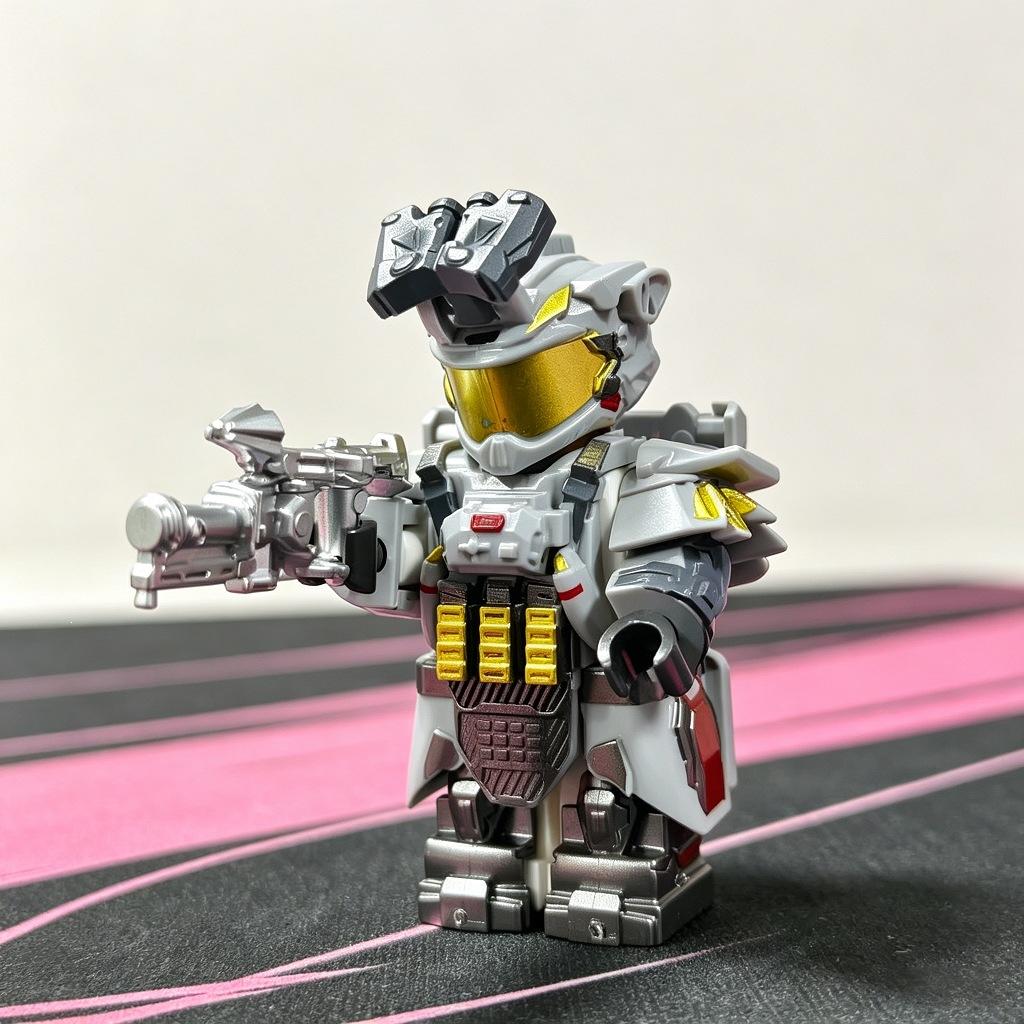 Delta Action Minifigure Soldato Forze Speciali Articolato Blocco da Costruzione Lingxiao Garrison Regalo per Ragazzo