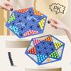 Wooden Childrens Magnetic Puzzle Board Game With Twoinone Checkers For Kids Playroom