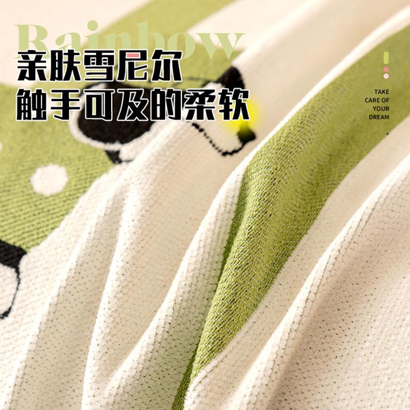 Dopamine Cartoon Sofa Cover, High Sense  New Sofa Towel, A Whole Full Cover Sofa Cushion Cover