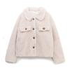 Autumn and Winter Fashion Loose Holiday Style Lapel Button Cardigan Wool Cake New Solid Color Everything Long Sleeve Coat