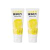 Lemon Honey Wash-Off Pack Brightening & Deep Hydrating Mask, 150g (Pack of 2) / RiRe TECA Madecassoside Cream Hydrating Soothing 10g