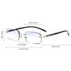 Rimless Design Color Changing Eyeglasses UV400 Protection UV400 Eyeglasses  Business Use