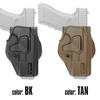Holster for GLOCK G17 G18 G19 Polymer Attachment and Detachment Angle Adjustment [LayLax][CQC Glock][Right Hand][Tan] One-touch