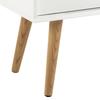 CABINET Mitra chest of drawers white SLIDING DOOR Scandinavian
