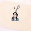 Stray Kids Member Portrait Acrylic Keychain Cute Kpop Idol Bag Pendant Kawaii Clear Key Ring Backpack Charm Fan Support Merchandise Collectible Gift