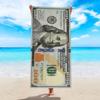 US-Dollar Sommer Strandtuch Hotelhandtücher Badezimmer Schwimmbad Baby Für Zuhause Reise Playa Sauna Spa Bad Mikrofaser Fitnessstudio Dusche