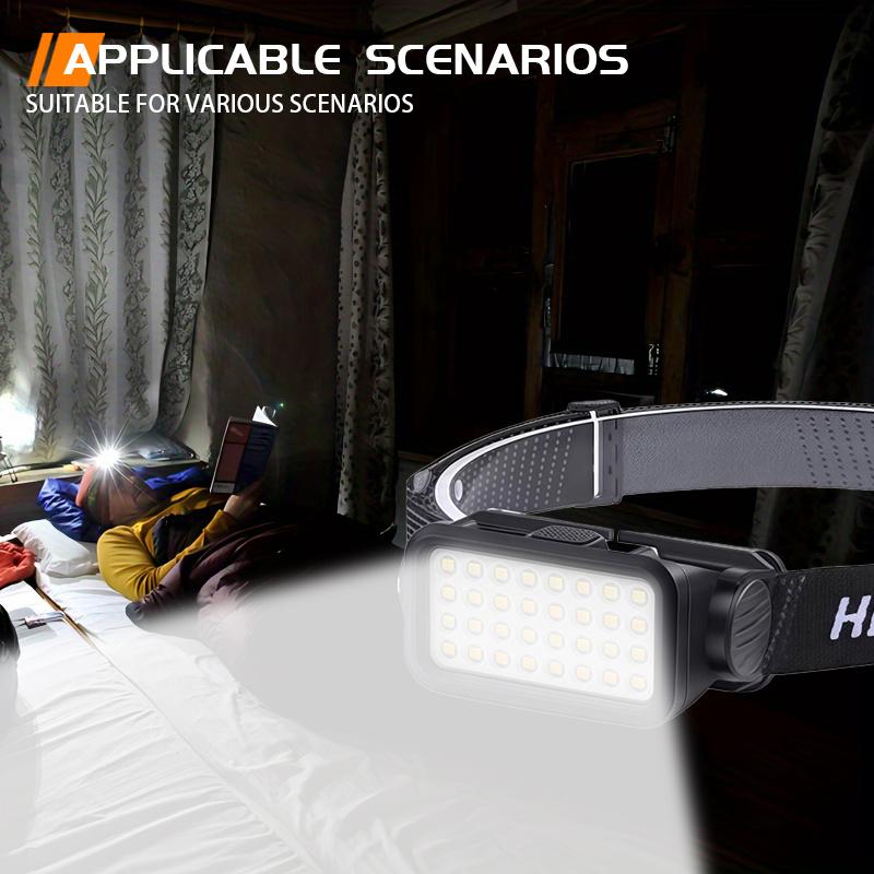Ultra Bright LED Headlights, Three Styles of Head Mounted, Suitable for Camping, Fishing, Hiking, Emergency Lighting, Camping Equipment, Durable