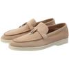 Damen 2024 Britischer Stil Slipper mit Quasten - Bequeme Flache Weiche Sohle
