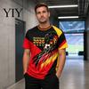 Soccer Fan Apparel Men Fans T-shirt, German Team Football T-Shirt, 2026 World Game Day Shirt Tournament Cheer Tee, Stylish for Stadium Sweat-wicking