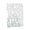 Alphabet Cutting Dies Letter Embossing Die Cuts Stencil for Cardmaking DIY Album