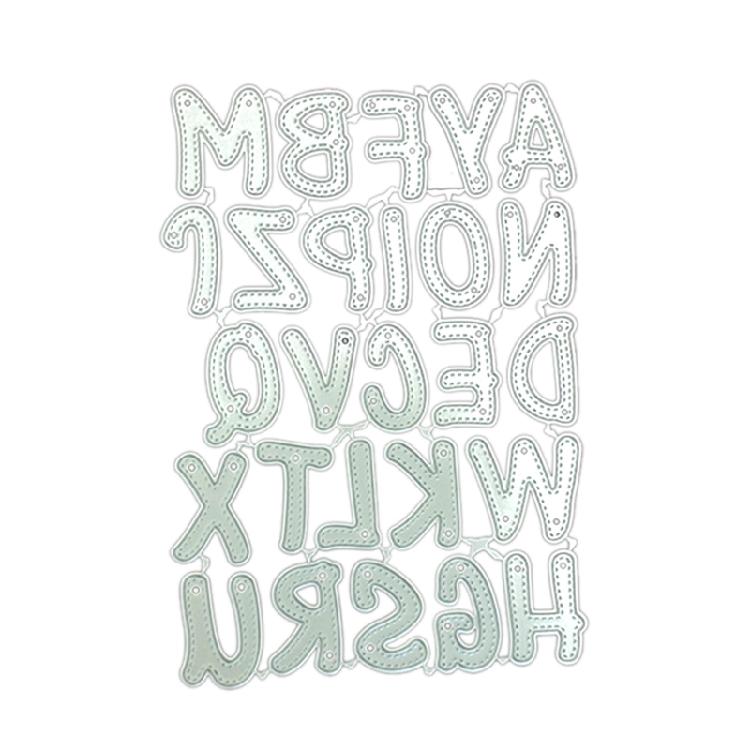 

Alphabet Cutting Dies Letter Embossing Die Cuts Stencil for Cardmaking DIY Album 1