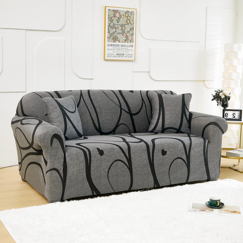 New 1/2/3/4-seater Stretch Sofa Covers Couch Cover Sofa Slipcovers Furniture Protector for Corner Sofa Chaselong Slipcovers