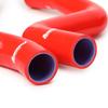 Tucool Racing Silicone Radiator Coolant Hose Kit for Mazda RX8 SE3P with 18 304 Stainless Steel Clamps 13B-MSP T-Bolt (Red)