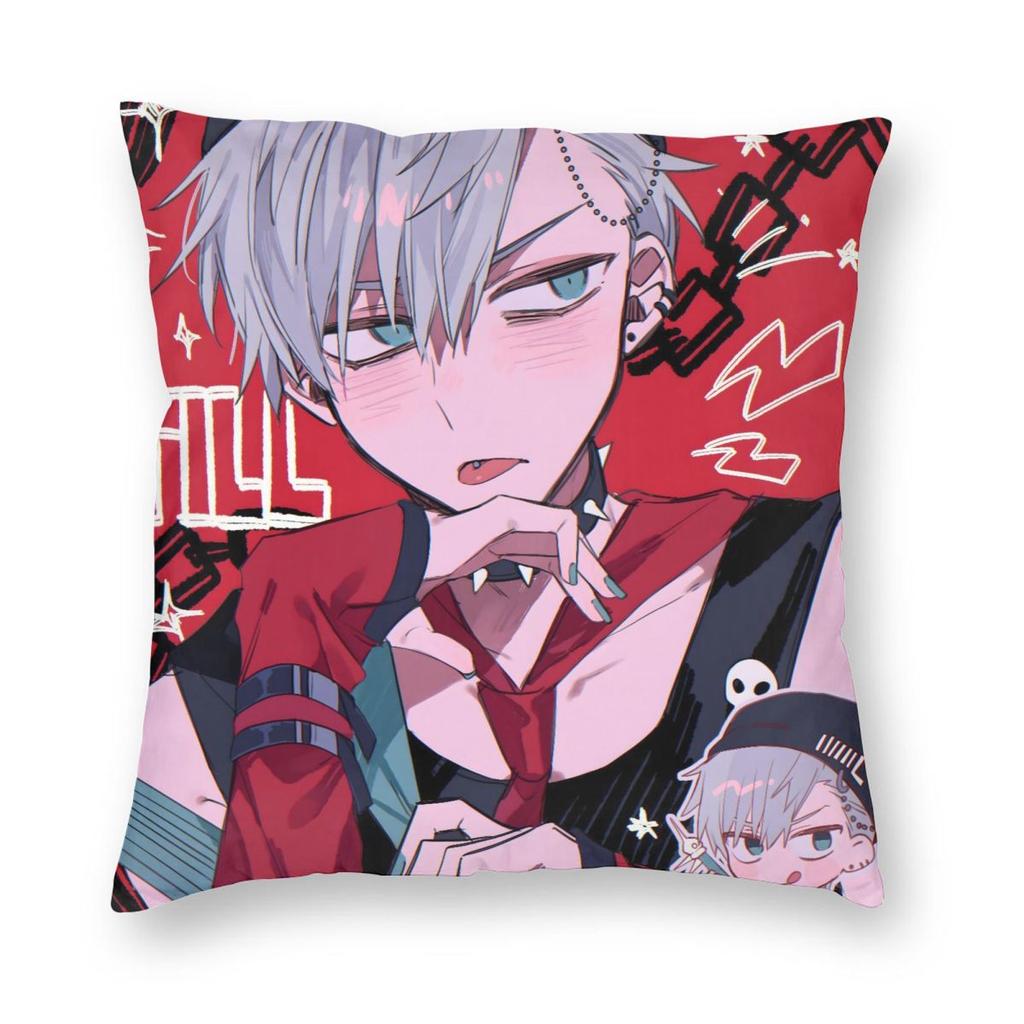 Alien Stage Anime Kissenbezug Druck Polyester Kissenbezug Geschenk Dekokissenbezug Bezug Auto Reißverschluss 45*45cm
