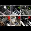 Leather Car Gear Shift Knob Cover Gear Shift Non-Slip Grip Handle Case For Kia Sportage 3 4 QL 2005-2020 2021 Accessories