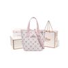 New Disney Mickey Series PU Tote Handbag, Shoulder Bag, Crossbody Bag, Handbag Regular Women's Pink BMK-71605P