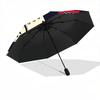 1 Stück Schneemänner Winter Automatisches Öffnungs-/Schließschirm, Winddicht, Kompakter Faltbarer Regenschirm mit Leichtem Design für Damen/Herren142
