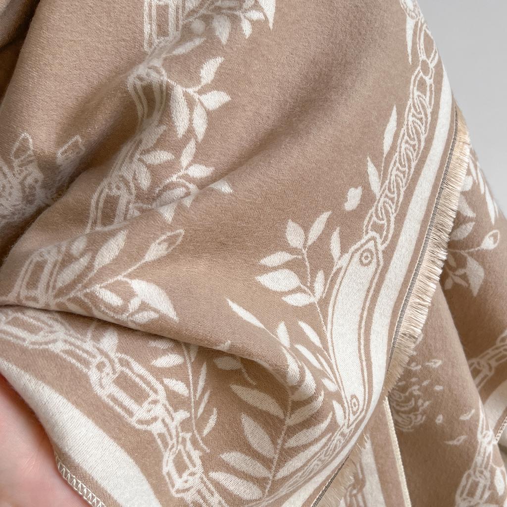 Winter Warm Thick Faux Cashmere Scarf Pashmina Shawls for Women Lady Wraps Stoles Bufanda Echarpe  Fashion Accessory