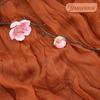 10PCS Terracotta Semi-Sheer Table Runner Gauze Cheesecloth Table Setting Dining Wedding Reception Events Christmas Fall Decor