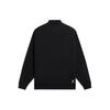 Li Ning Sports Life Collection Sweatshirts Unisex Black Lapel Thickened Other AWDSB53-3