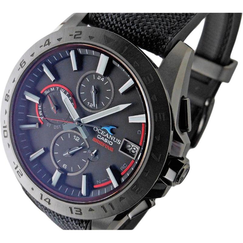 Casio OCEANUS series-disc multi-function pointer OCW-T3000BRE-1AJR