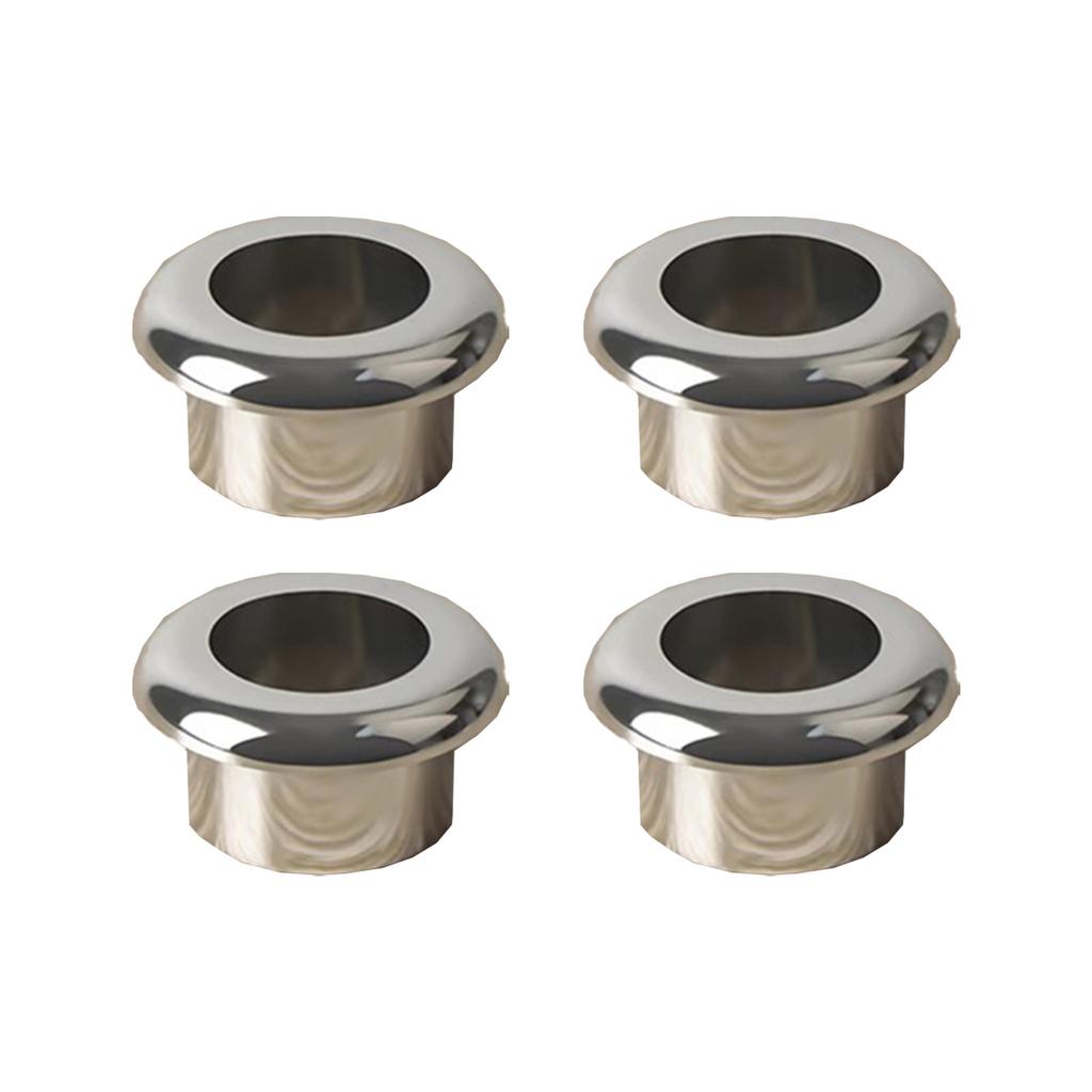 4Pcs 18/25MM Cable Hole Cover Computer Desk Cabinet Vent Decorative Ring Cable Outlet Port Wire Hole Cover Hardware Accessories
