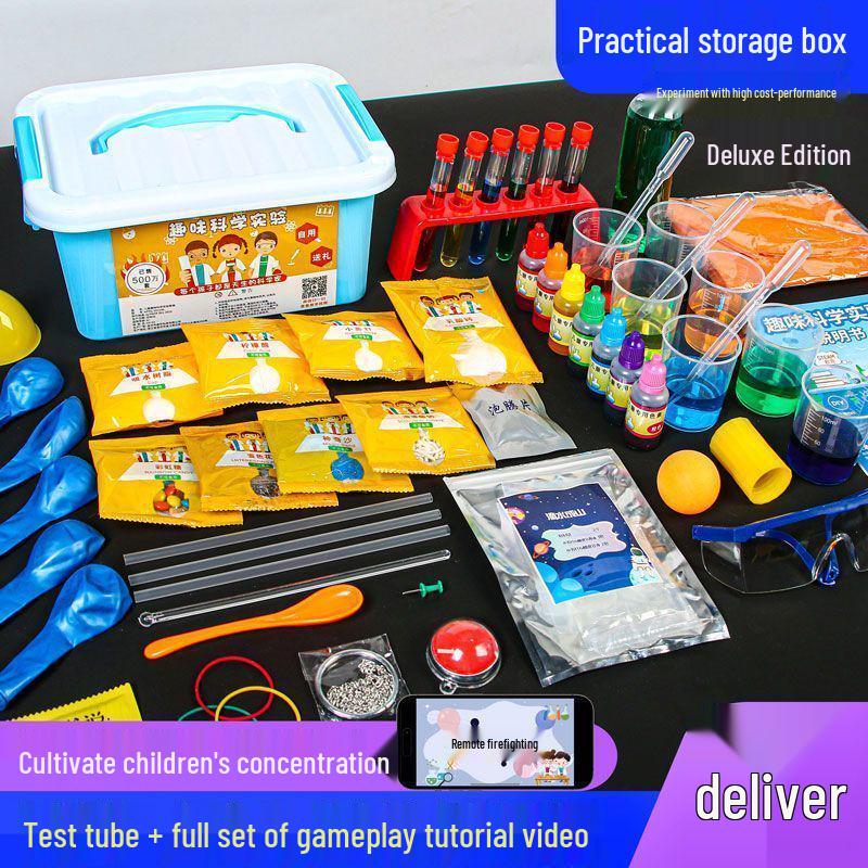 STEM Science Experiment Kit: Handmade Educational Toys for Kids and Students