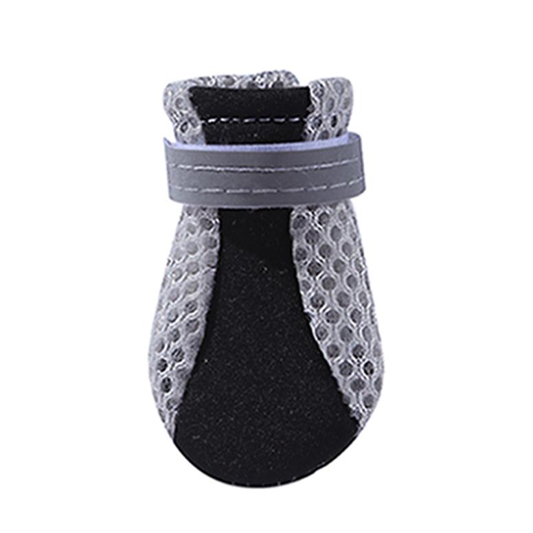 Pet Single Straps Breathable Mesh Shoes Dog Outdoor Soft Bottom Running Shoes