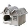 Double-top Removable and Washable Dog House Universal Cat Litter Autumn and Winter Tent Dog Bed Pet Cat House Dog House Kennel