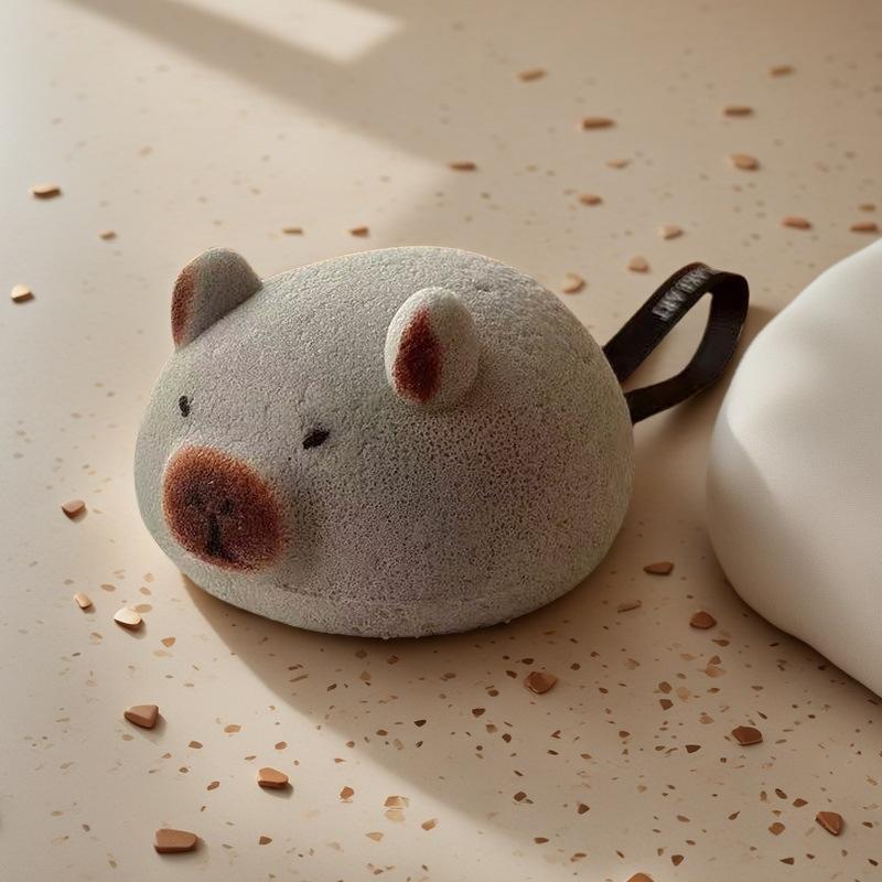 Cute Wash Blistering Capybara Bath Sponge Ball Capybara Exfoliation Sponge Household Baby Shower Brushes Bathroom Accessories