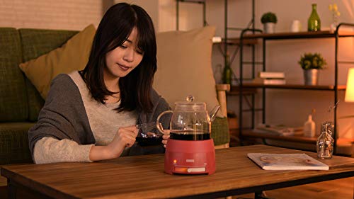 PRISMATE Hot Cocktail Maker with Fun Recipe Book (PR-SK027, Red)