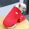Weiche Fleece Warme Haustierkleidung Kleiner Hund Hoodie Mantel für Bulldogge Chihuahua Shih Tzu Sweatshirt Welpe Kätzchen Jacke Pullover