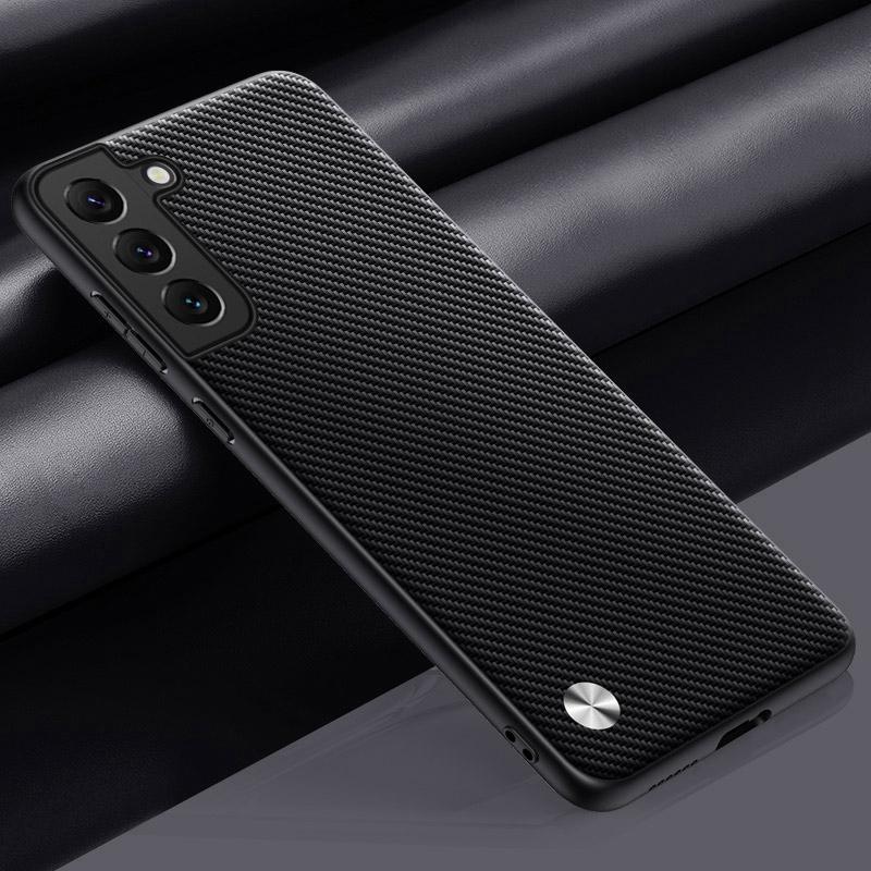 Luxury PU Leather Case For Samsung Galaxy S22 Plus Back Cover Silicone Shockproof Protection Phone Case For Samsung S22 Ultra 5G