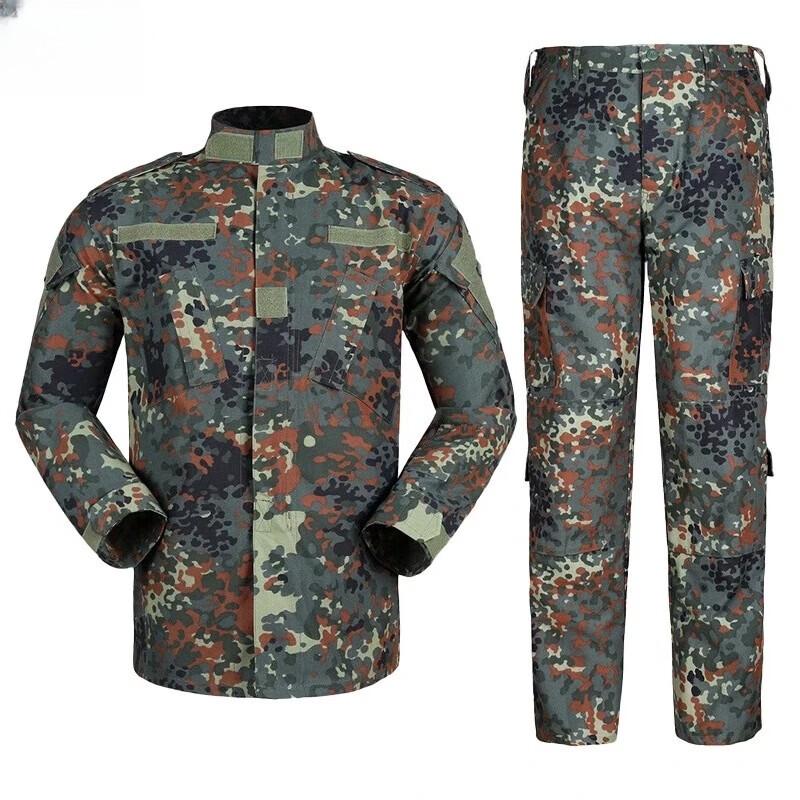 Men's Long Sleeve Camouflage Tactical Uniform Set
