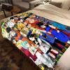 1PC DRAGON BALL  Print Flannel Blanket, High Quality All Seasons, Home Decor, Warmth and Comfort, Perfect for Christmas Gifts