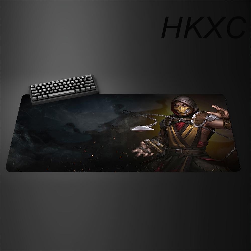 Mortal Kombat Mouse Pad Arena Battle Print Mousepad Large Deskmat Premium Rubber Base Soft Cloth Office Computer Gaming Meusepad