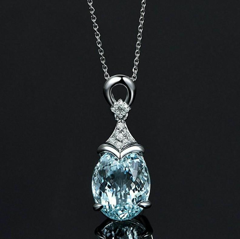 Krahai Blue Treasure Pendant серебряный