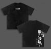 Okkotsu Yuta Jujutsu Kaisen Anime T-shirt Y2k Washed Casual Tee Shirt Men's Summer Short Sleeve Loose Cotton Clothing Tops