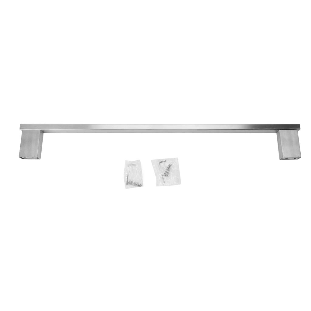 Towel Bar Brushed Chrome Plated 304 Stainless Steel Rust Proof Simple Towel Rod for Bathroom Hotel 400mm   15.75in