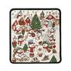 Christmas Doodle Coloring Blanket with Watercolor Pens, Soft Velvet for Creative Fun, 150 130 Cm
