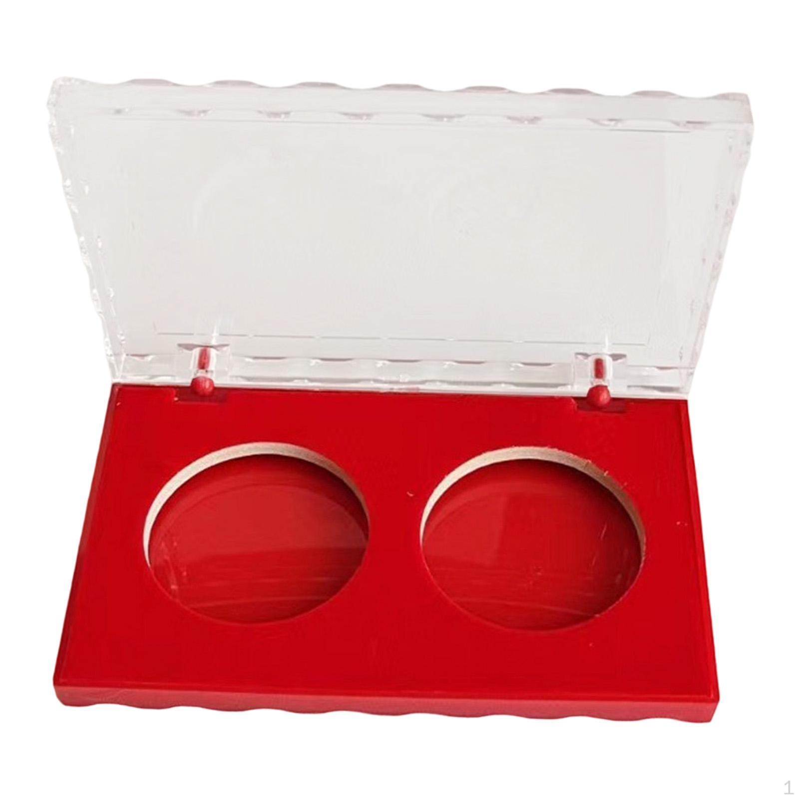 

Case As Elegant Display And Collector's A Storage Box Made of Clear Acrylic to Protect for 4.5cm