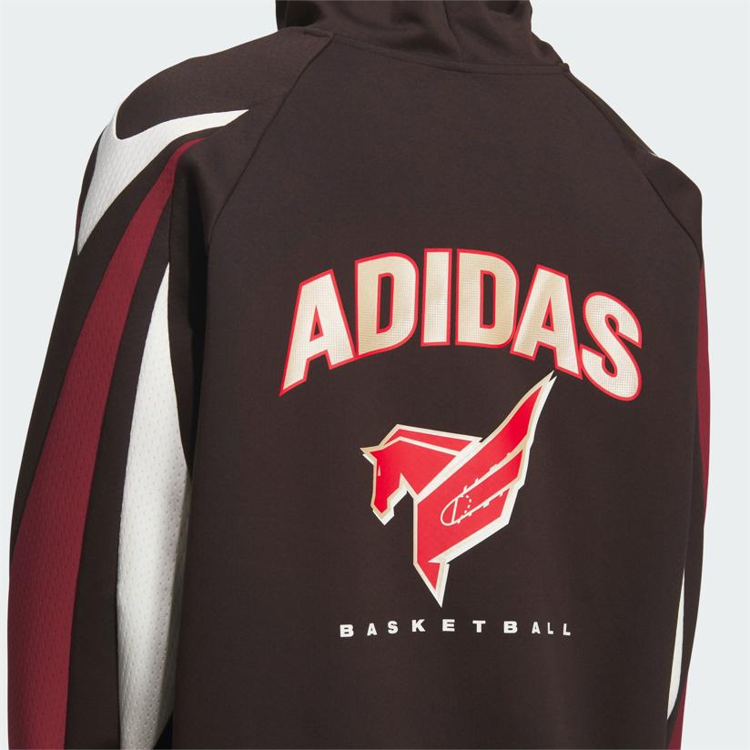 adidas 2026 CNY Horse Year Color Block Pullover Hoodie Multicolor Unisex KT0619