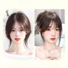 Synthetic Straight Bangs Air Bangs Hair Extension Natural Hair Bangs For Women False Bang Black Daily Brown Woman Daily Wear