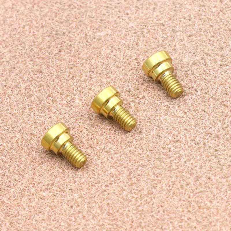 3Pcs Bicycle TC4 Titanium Alloy Rear Derailleur Screw Rear Bolt For Shimano XT 8000 Bike Derailleur  Modification Accessories 3pcs gold