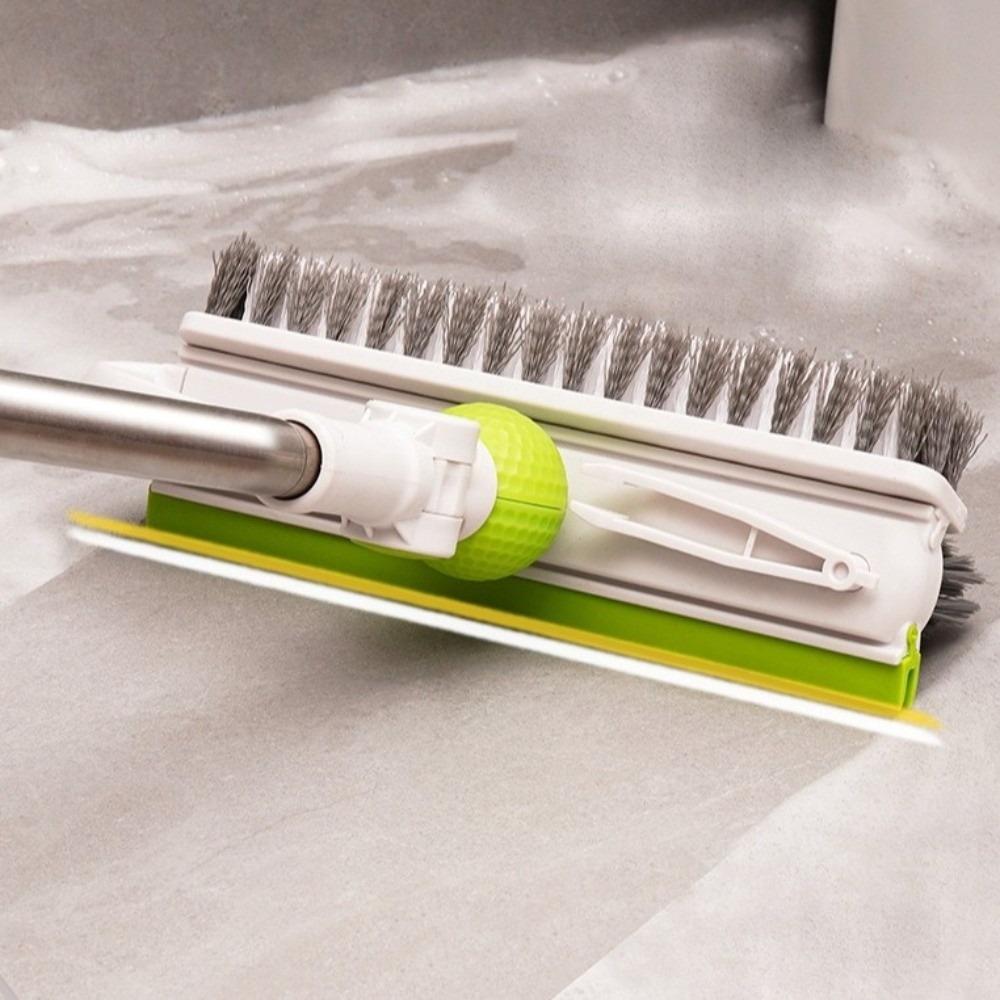 Handheld Stainless Steel Brush Adjustable Tile Crevice Brush Floor Cleaning Brush  Kitchen Use