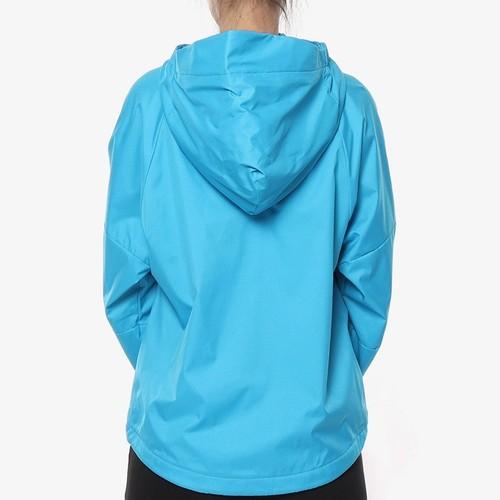 adidas Women's Hooded Sports Jacket, Blue