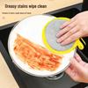 Double-Sided Oil-Absorbent Dishwashing Brush and Scouring Pad 